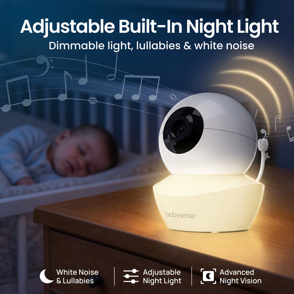 Add-On Camera for Video Baby Monitor HD S2 - Babysense