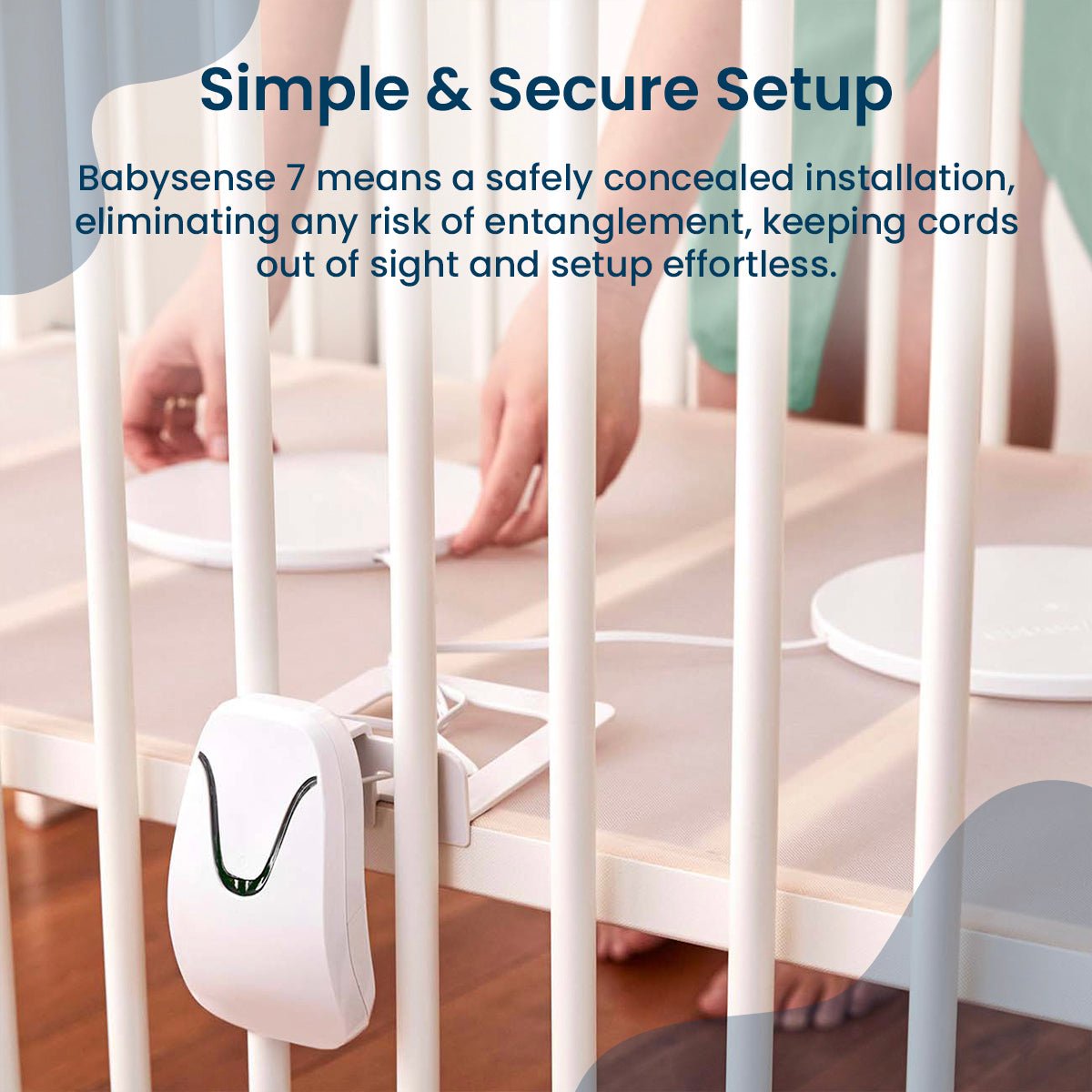 Babysense 7 - Baby Monitor with Breathing Motion Detection & Safety Alerts - Babysense