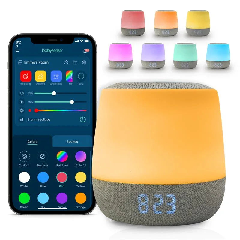 Babysense Dreamer 2.0: Baby Sleep Night Light & Sound Machine with White Noise - Babysense