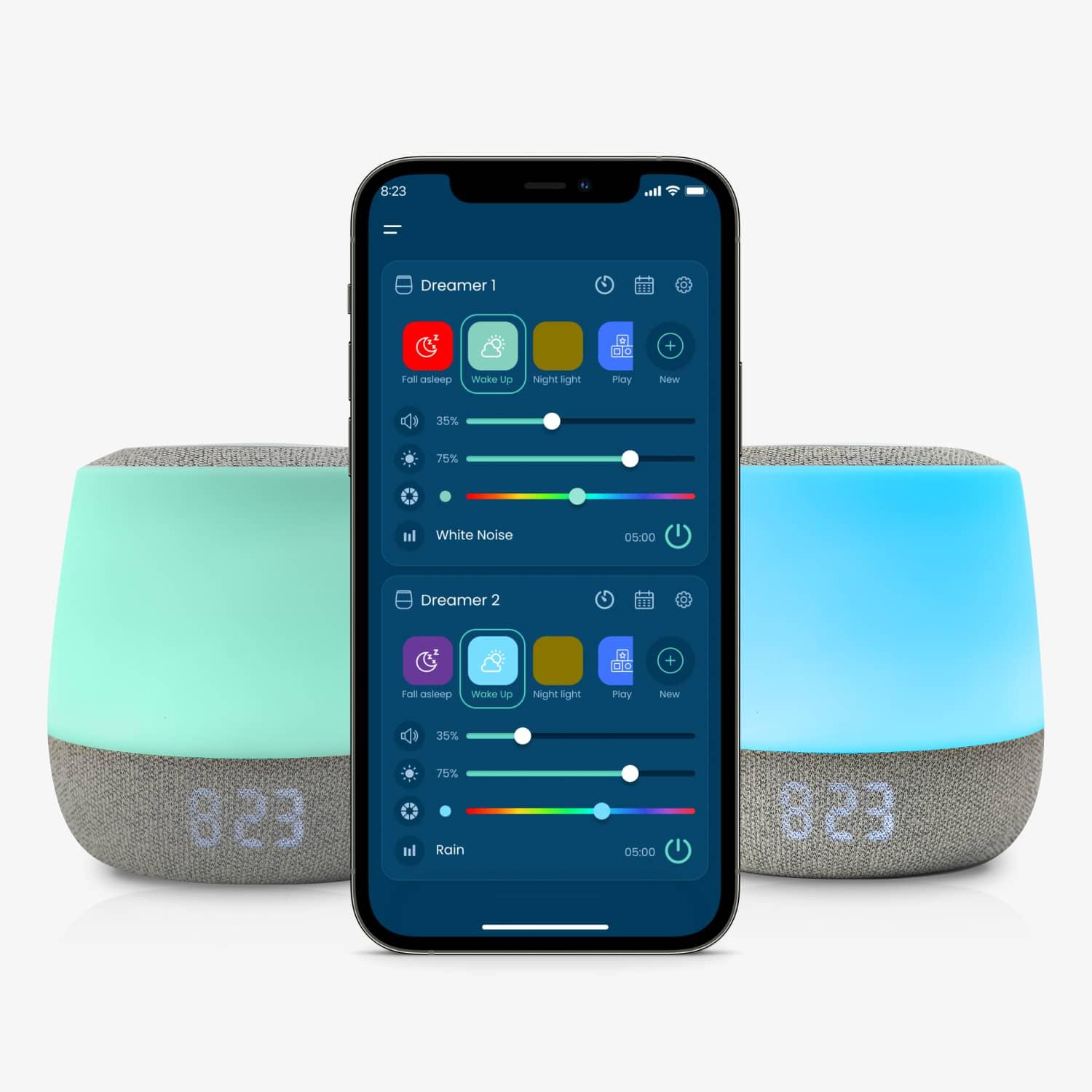 Double Dreamer Sound & Light Machine Bundle - Babysense