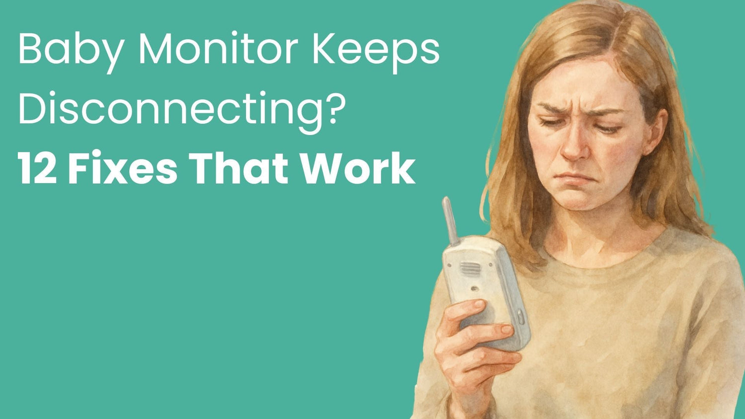 Baby Monitor Keeps Disconnecting? 12 Fixes That Work - Babysense
