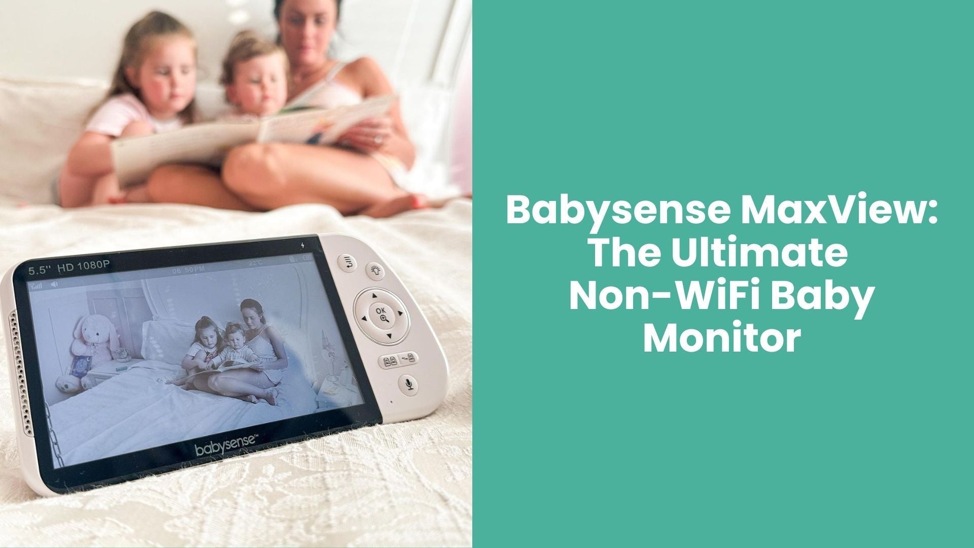 Babysense MaxView: The Ultimate Non-WiFi Baby Monitor - Babysense