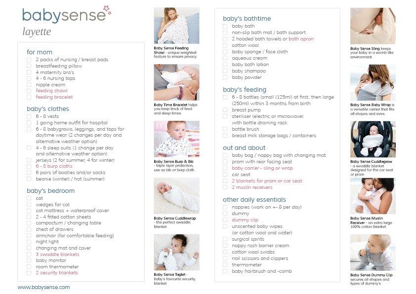 Layette - Babysense