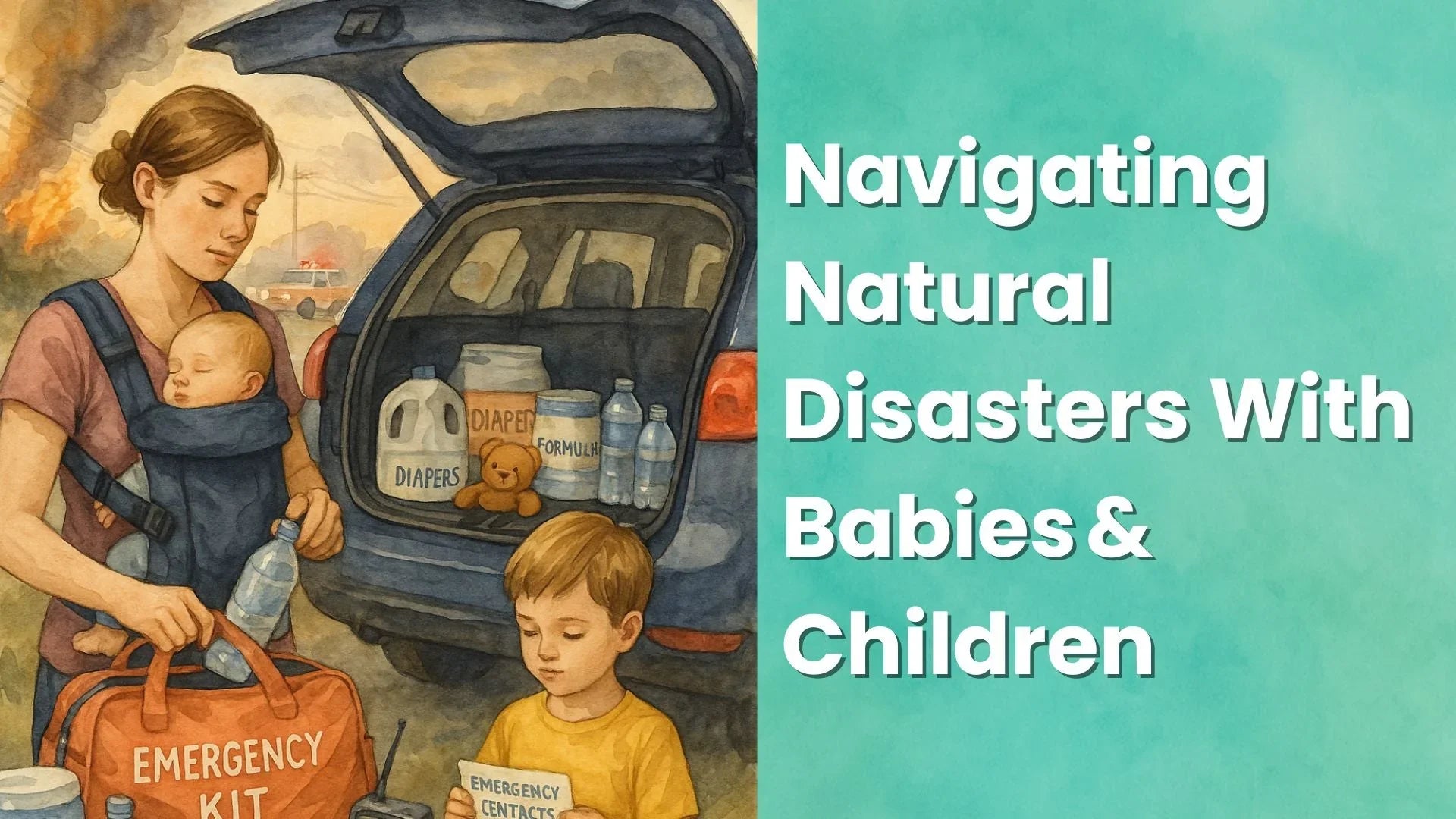 Navigating Natural Disasters With Babies & Children: A Parent’s Survival Guide - Babysense