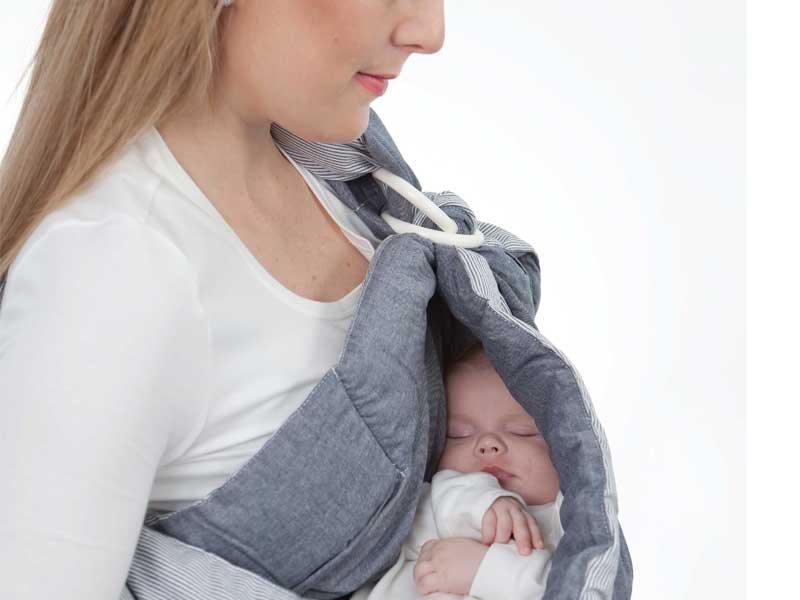 Wearing your baby in a sling increases his intelligence - Babysense