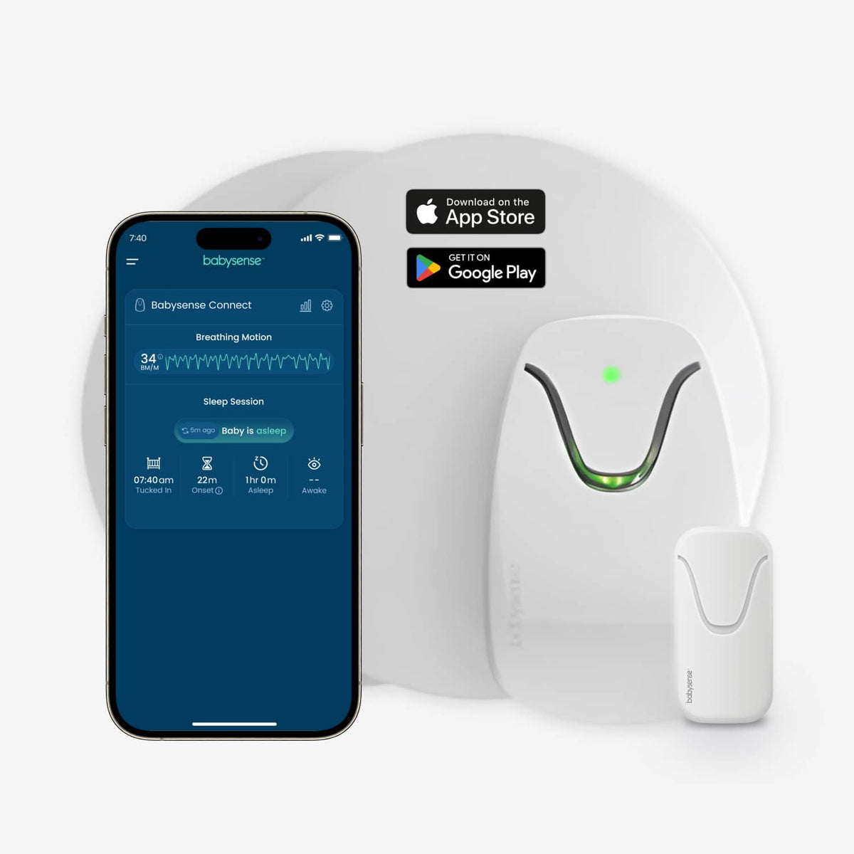 Babysense Smart Nursery Best Baby Monitor System (AllInOne)