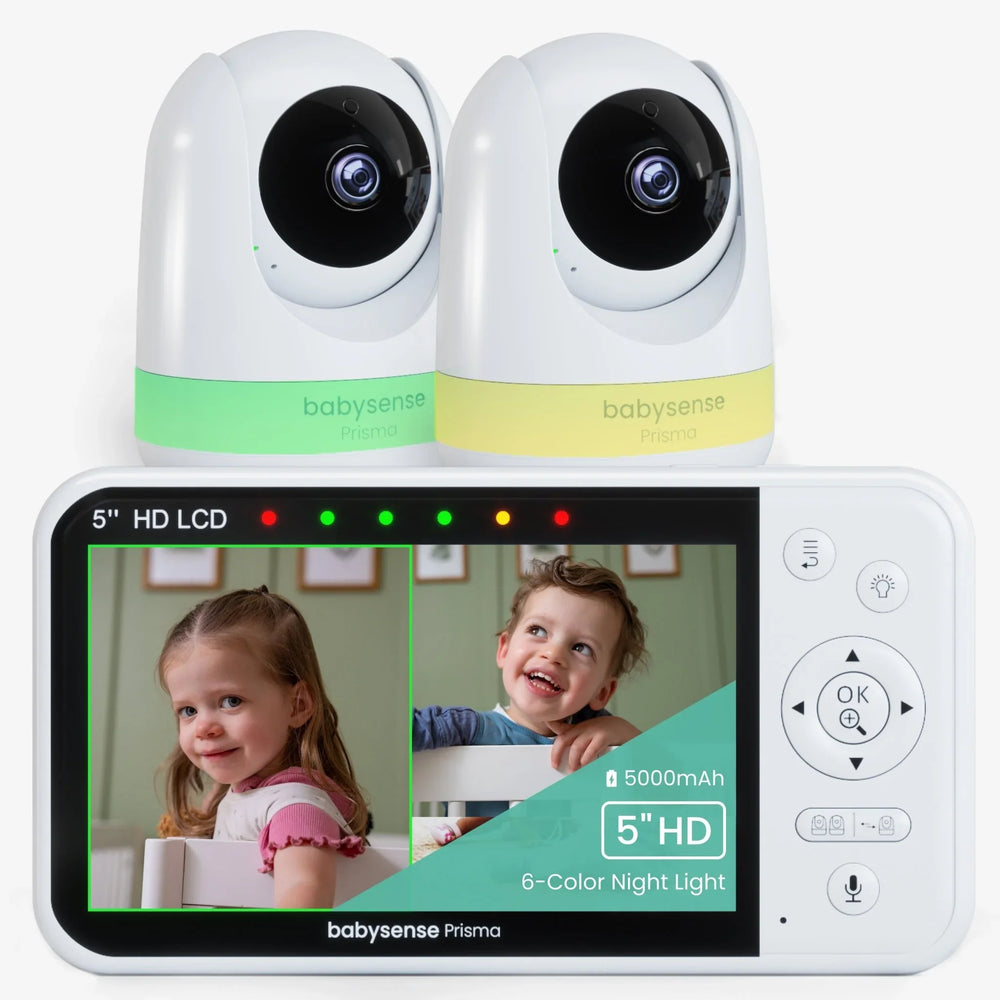 Babysense Prisma non Wi‑Fi baby monitor with 2 cameras product image