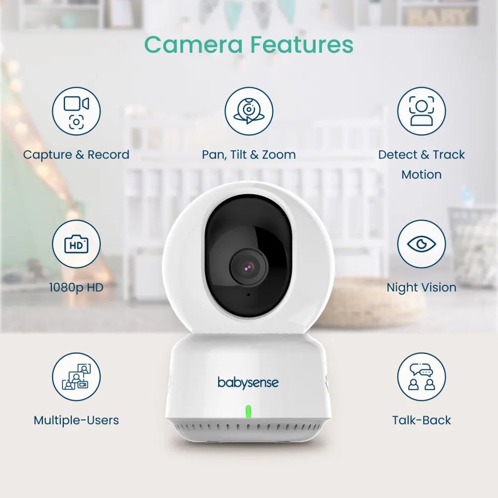 Babysense See Smart WiFi Baby Monitor with FULL HD Camera - Babysense