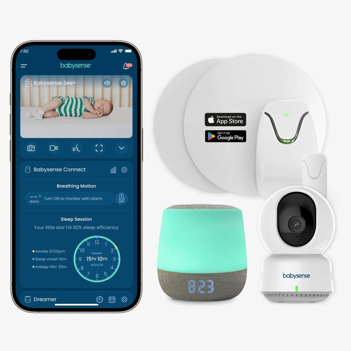 Best Baby Sleep Monitors with Camera & Video | Babysense