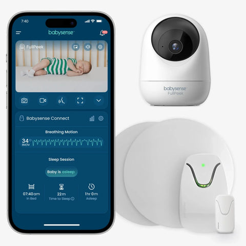 Babysense Total Sleep Monitoring Solution: 3MP WiFi HD