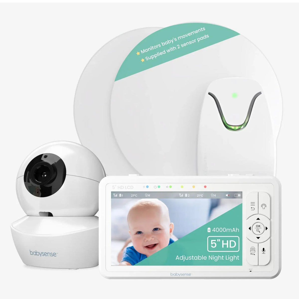 Babysense Hd S2 Babysense Movement And Video Baby Monitor