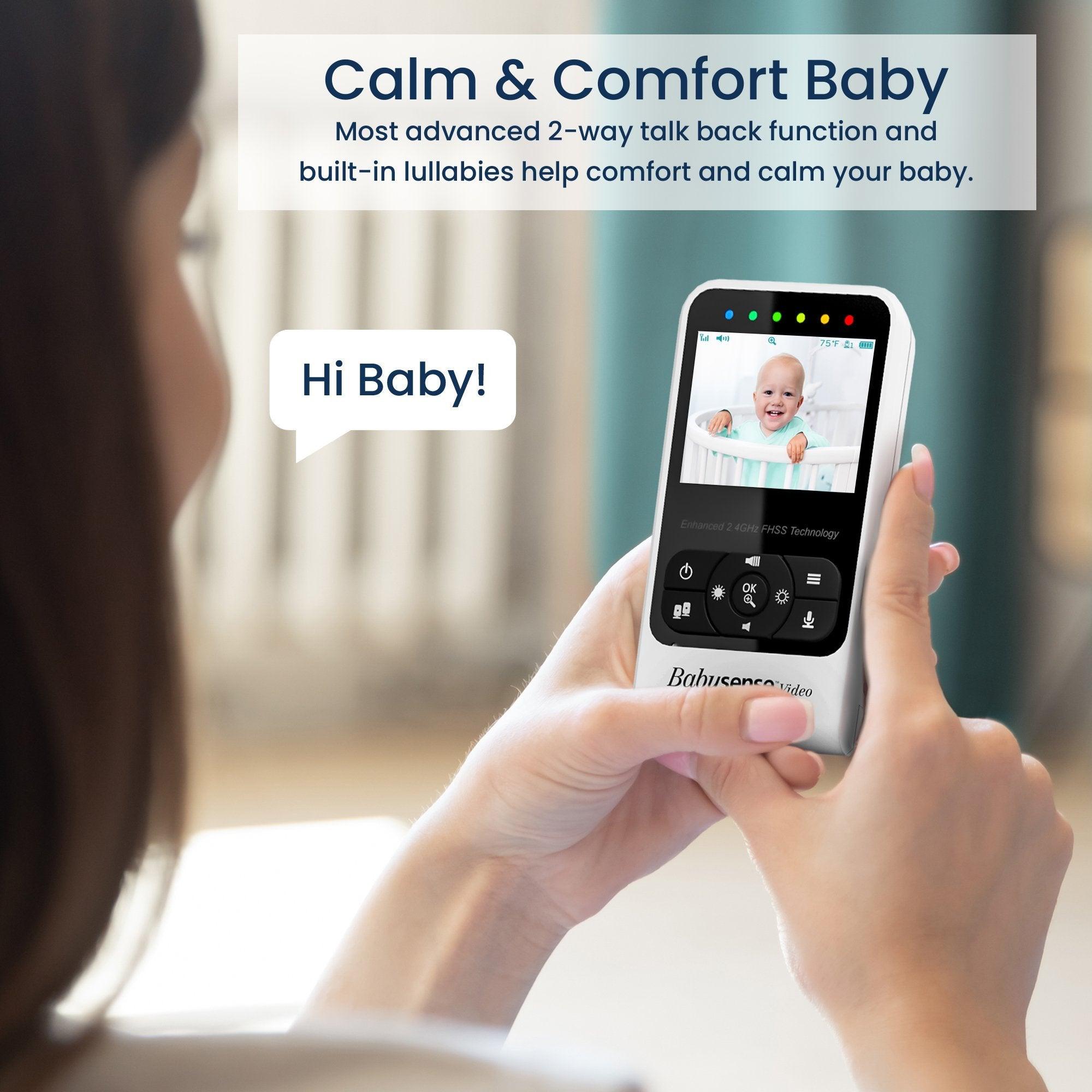Babysense 7 & V24R Bundle: Compact Baby Monitor with Camera & Movement  Breathing Monitor