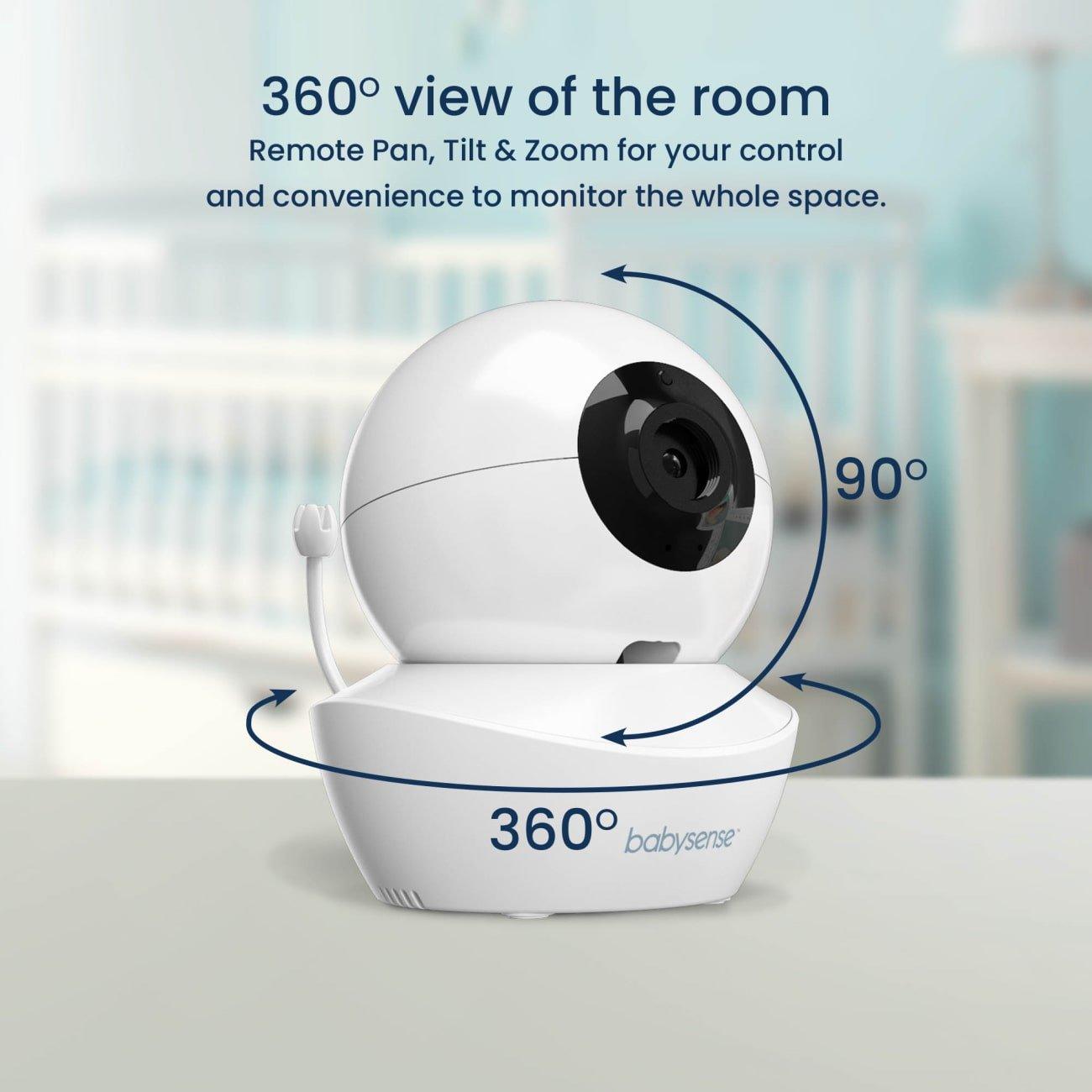 Babysense True Sleep: Video Baby Monitor with Movement Monitor, 1 or 2  Cameras