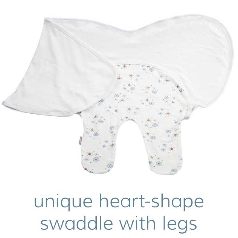 Cuddlegrow Swaddle with Legs - Babysense