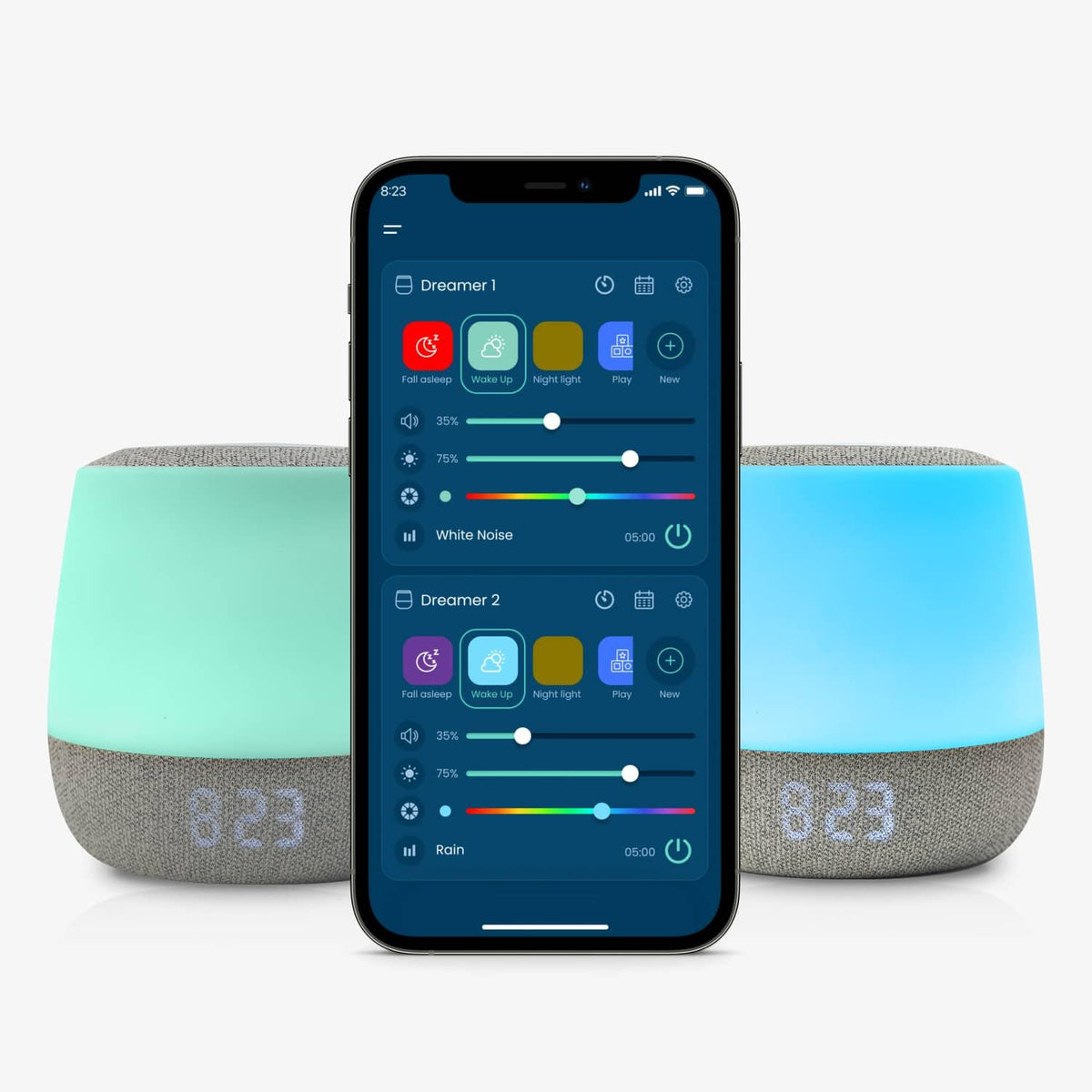 Double Dreamer Sound & Light Machine Bundle - Babysense
