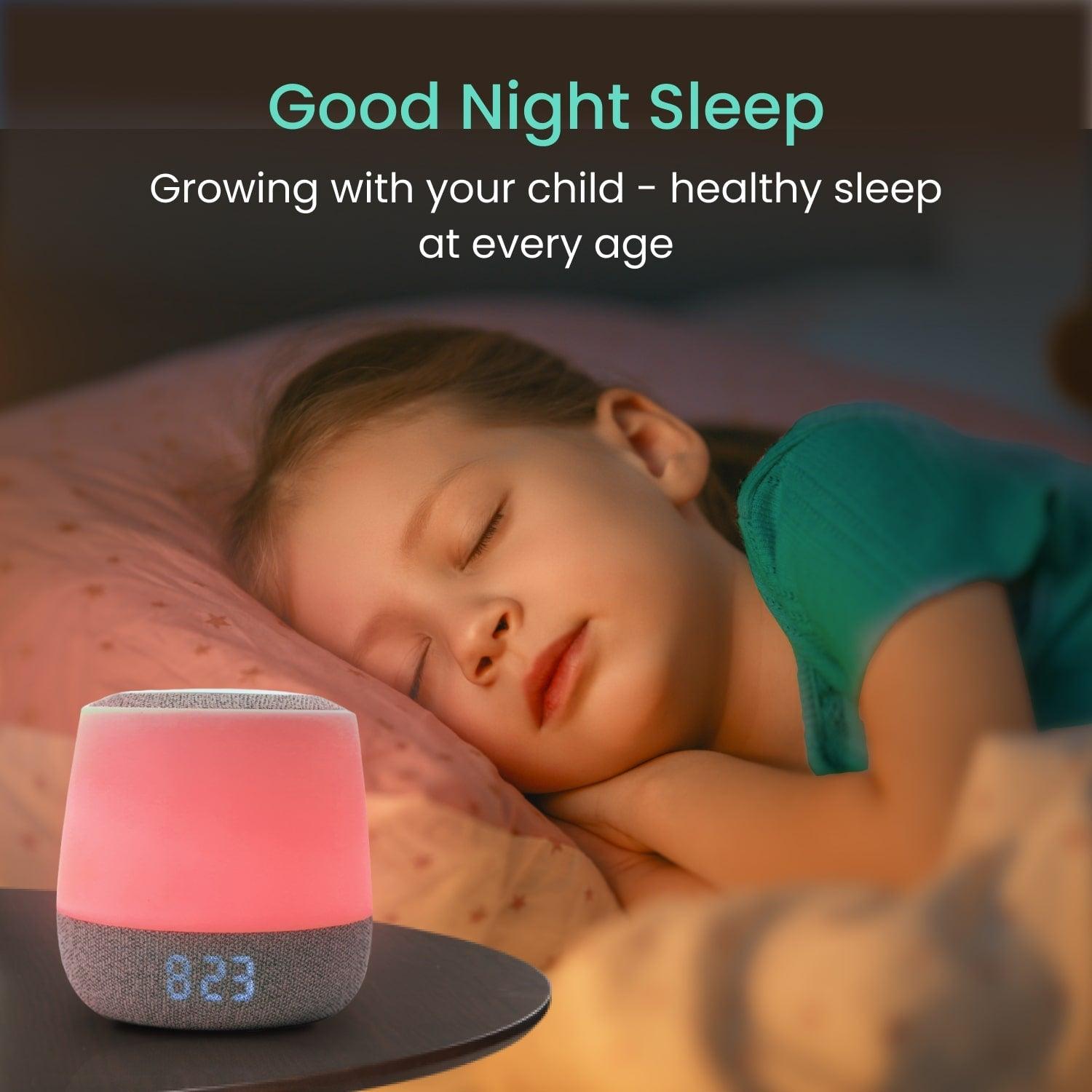 Dreamer Baby Sound & Light Machine with Clock and Temperature Display - Babysense