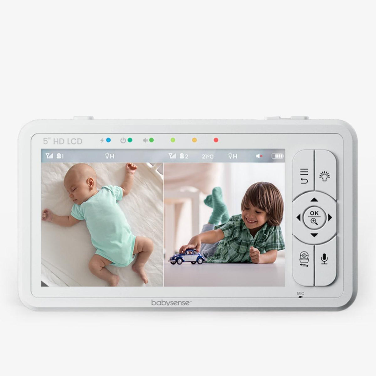 Best Split Screen Baby Monitor - Mom With Anxiety
