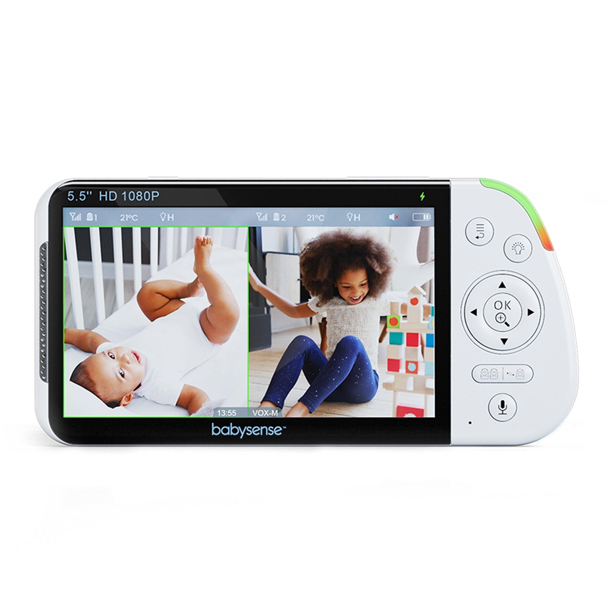 Parent Unit for 5.5" Split-Screen Video Baby Monitor MaxView - Babysense