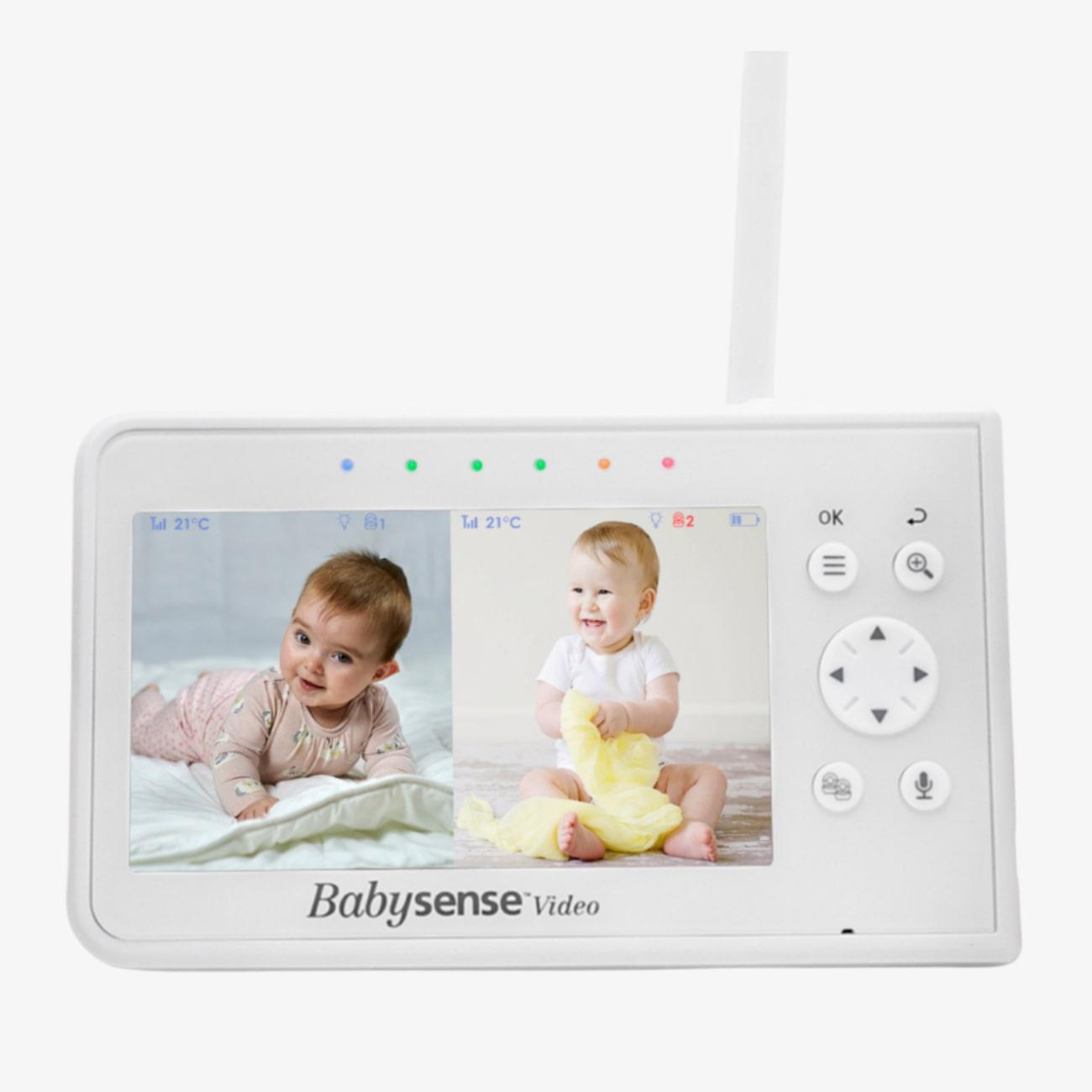 Parent Unit for Split-Screen Video Baby Monitor V43 - Babysense